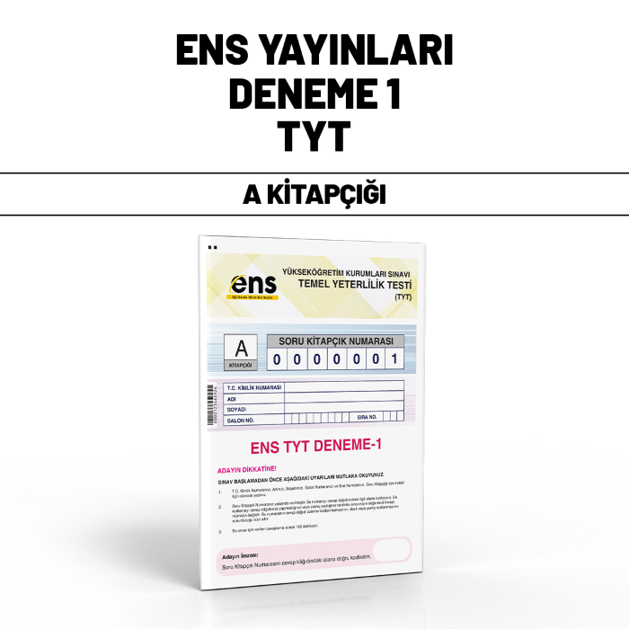 ENS YAYIN TYT SNV 1-A - 25-26